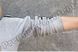 Arm Woman White Casual Sweatshirt Average
